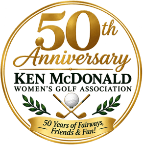 50th Anniversary Women’s Golf Logo